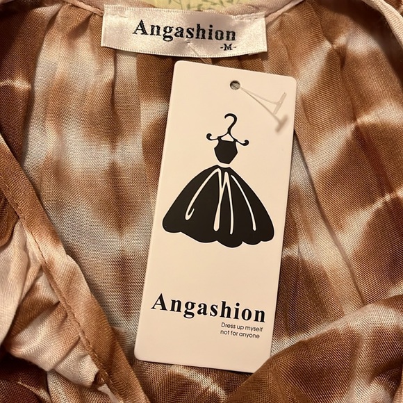 Angashion animal print flowy top size medium - Picture 5 of 6